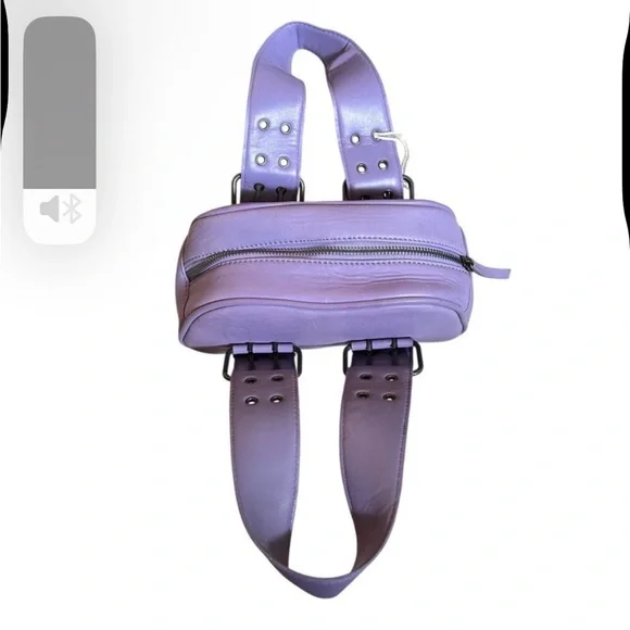 NWT Free People Small Purple Purse - Picture 3 of 3